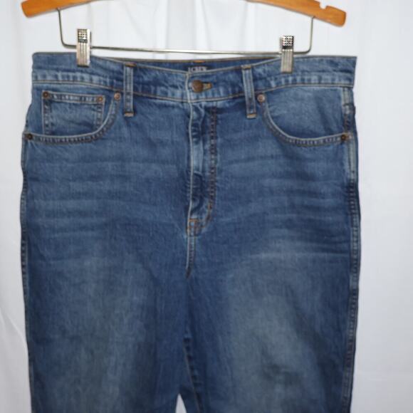 J Crew High Rise Classic Vintage Size 30 Straight Leg 5 Pocket All day stretch - Picture 3 of 11